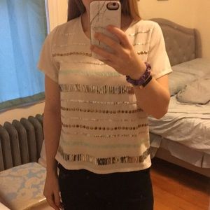 Francesca’s Beaded Shirt